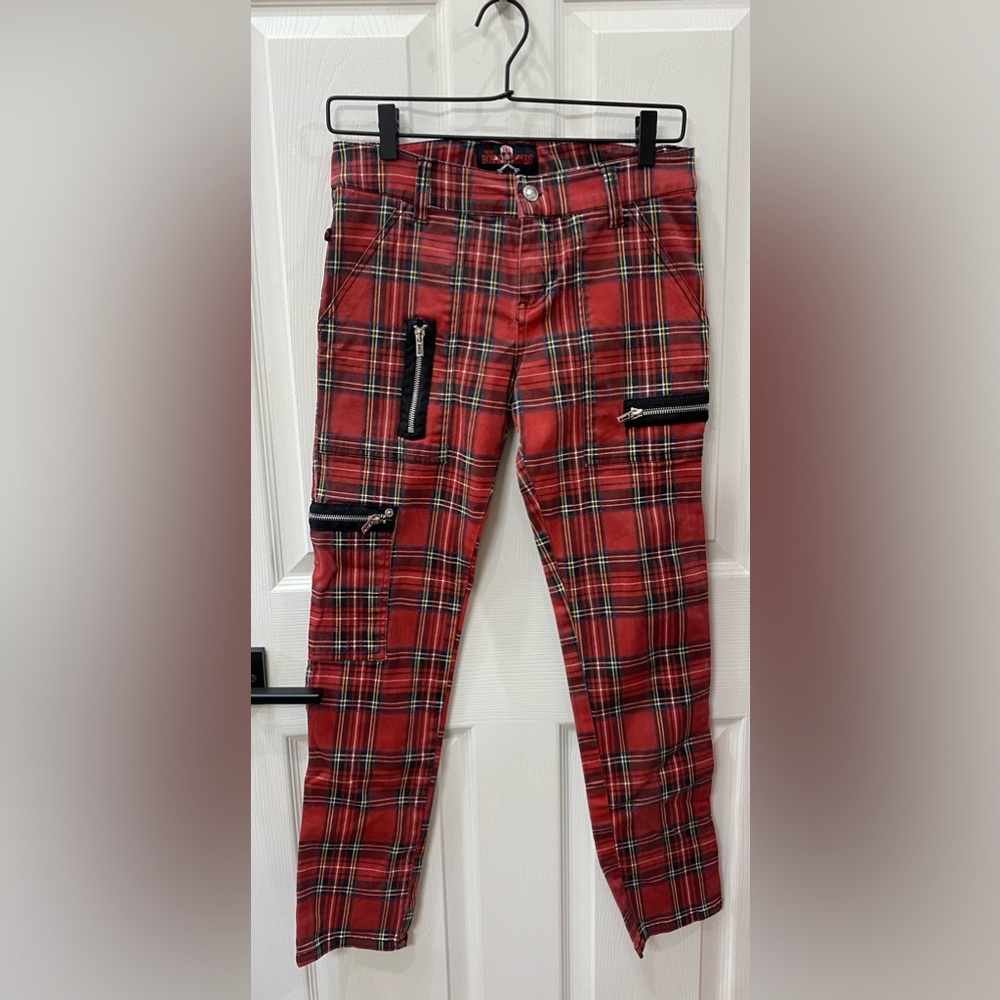 Royal Bones bondage pants street wear